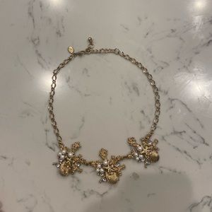 Tommy Bahama gold seashell and pearl necklace . Never worn !